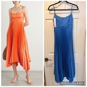 BLUE House of Harlow 1960 Blue Asymmetrical Dress 👗